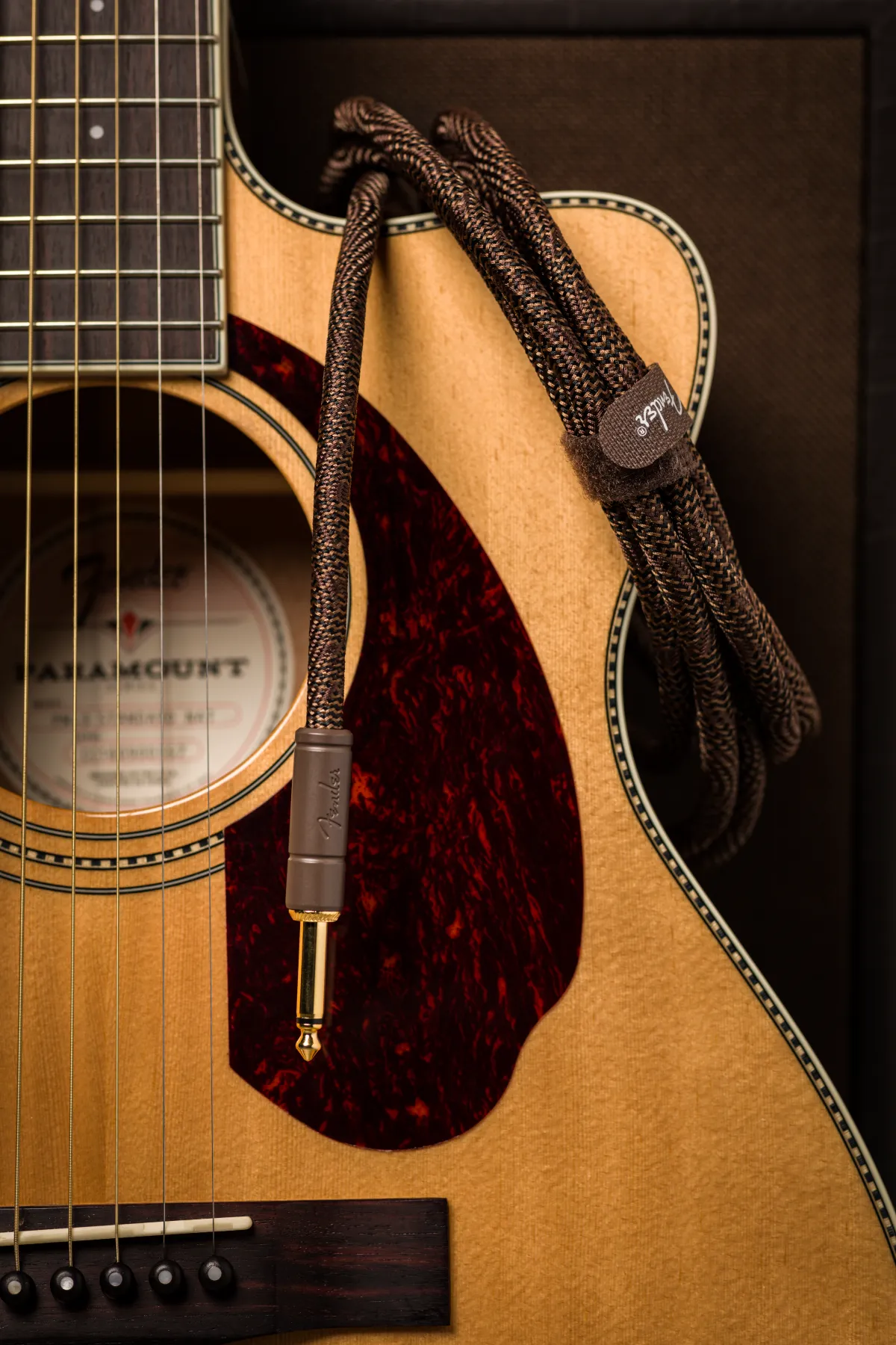 Fender Paramount Acoustic Instrument Cable, Brown
