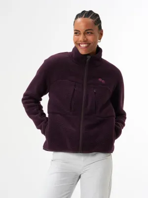 Fleece Jacket - Midnight Plum (Female)