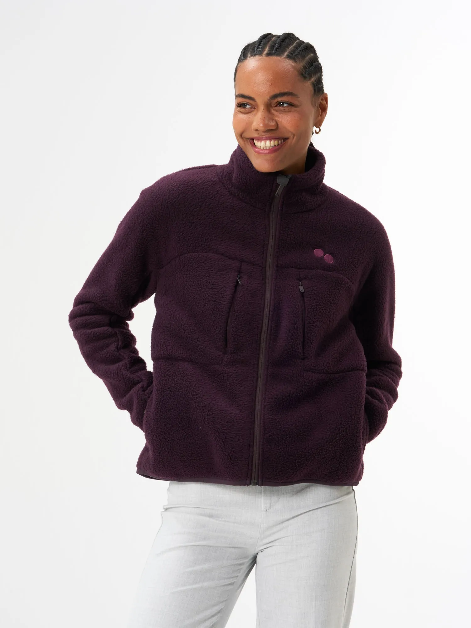 Fleece Jacket - Midnight Plum (Female)