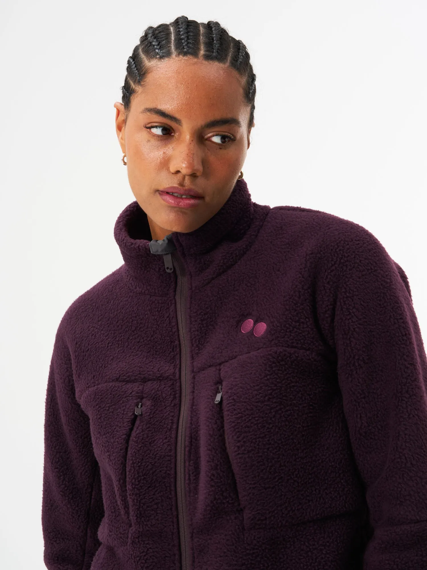 Fleece Jacket - Midnight Plum (Female)