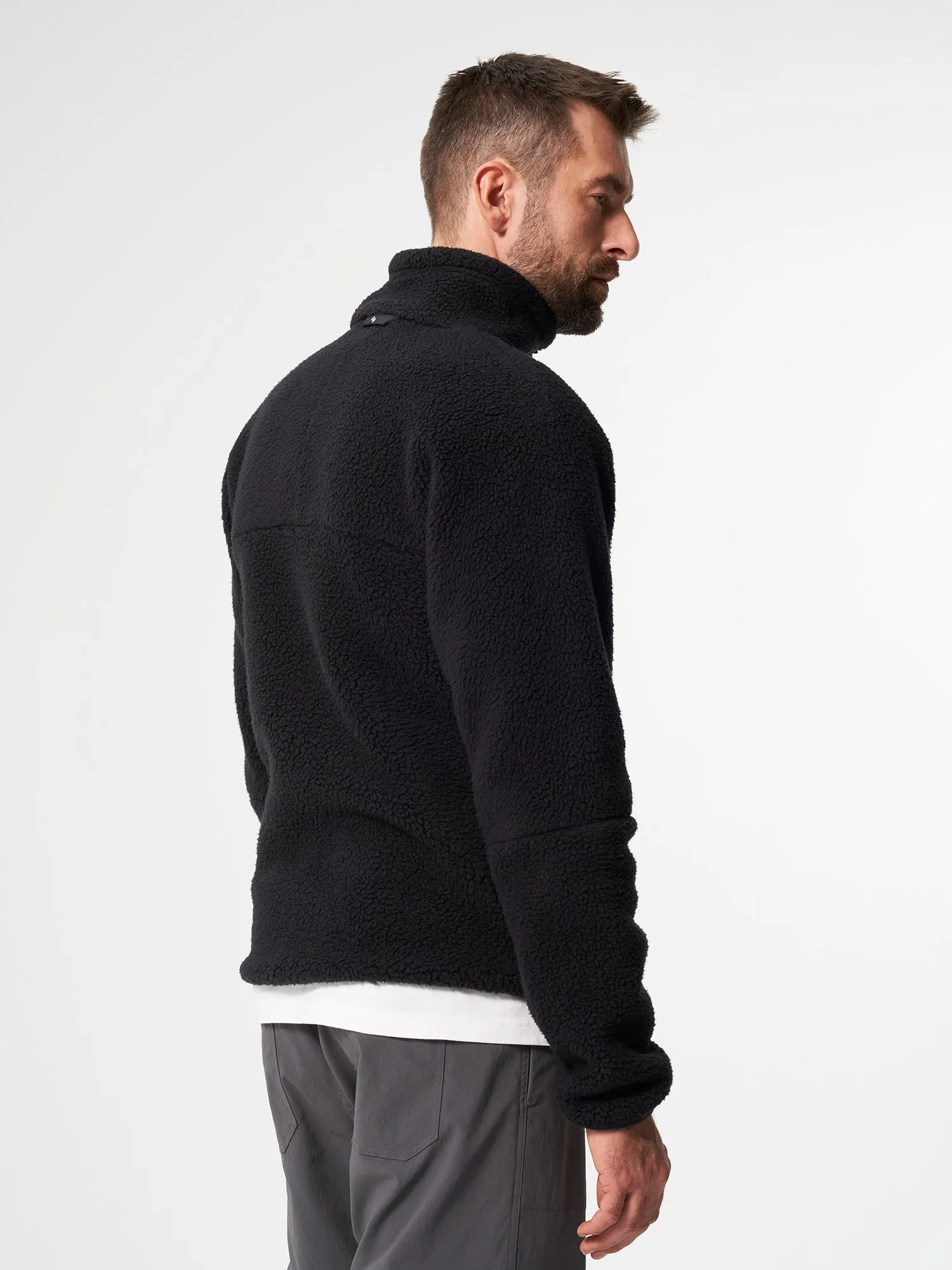Fleece Jacket - Peat Black (Male)