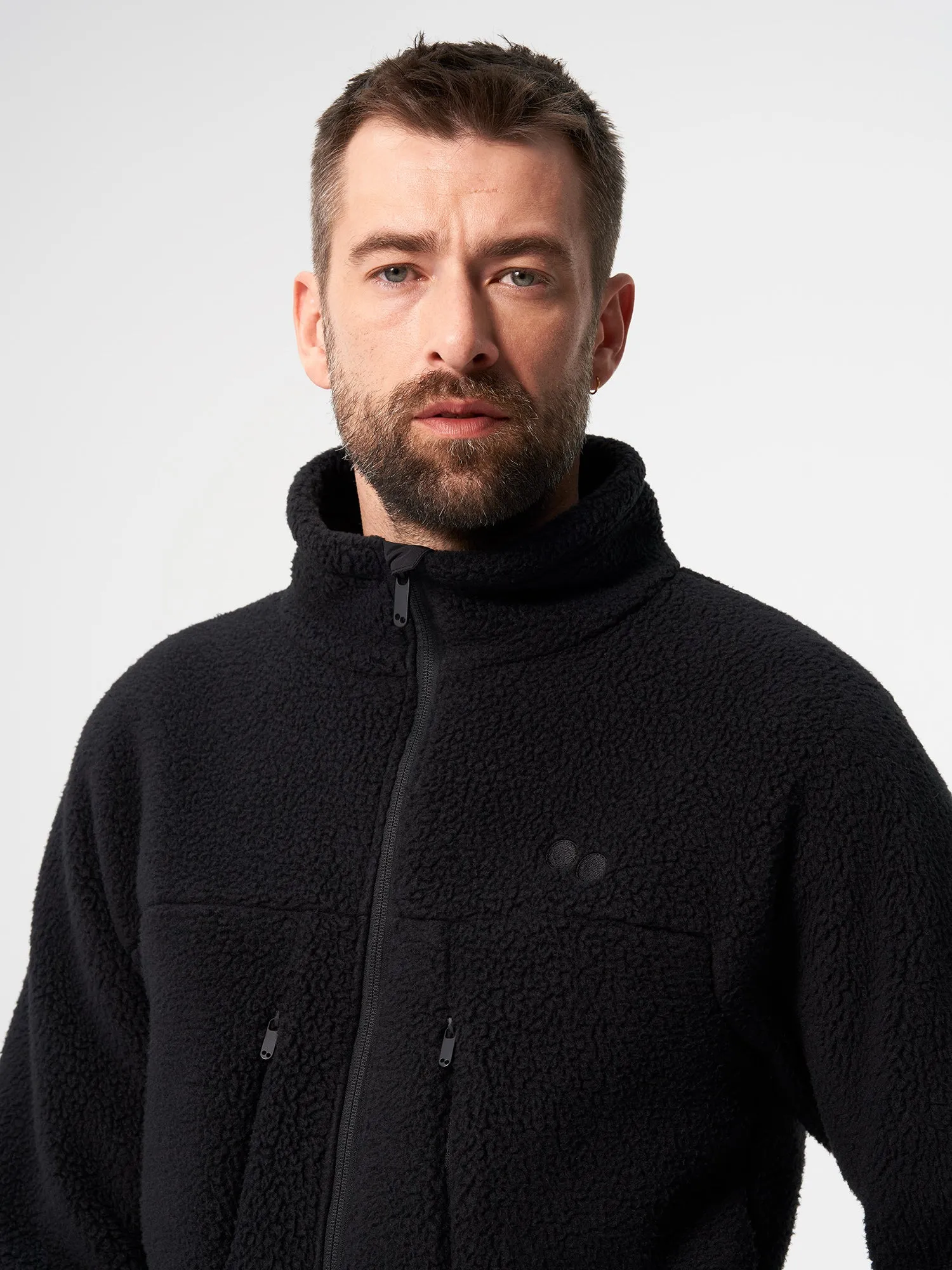 Fleece Jacket - Peat Black (Male)