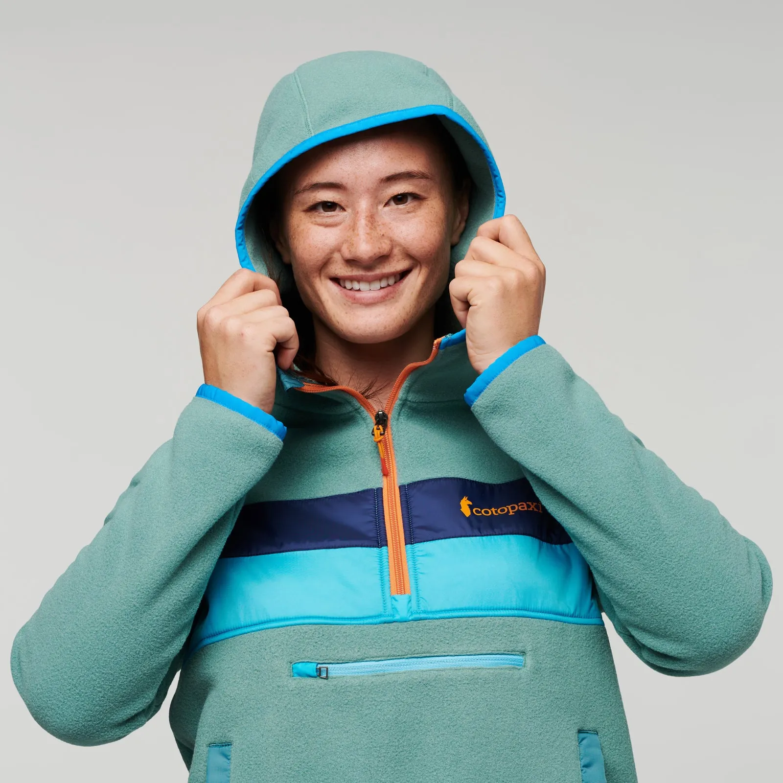 Fleece Teca Fleece Hooded Half-Zip