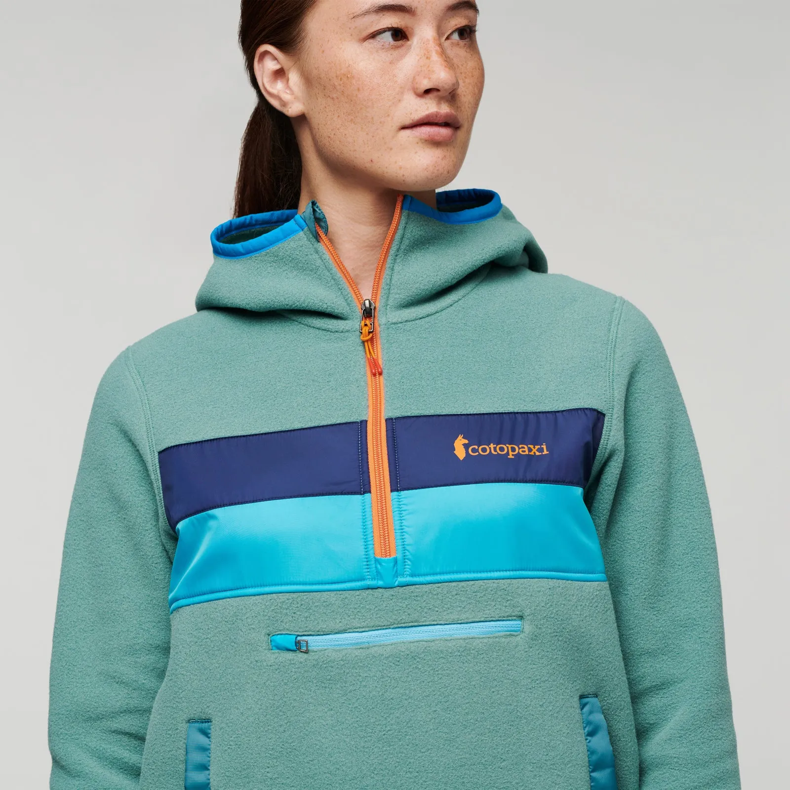 Fleece Teca Fleece Hooded Half-Zip