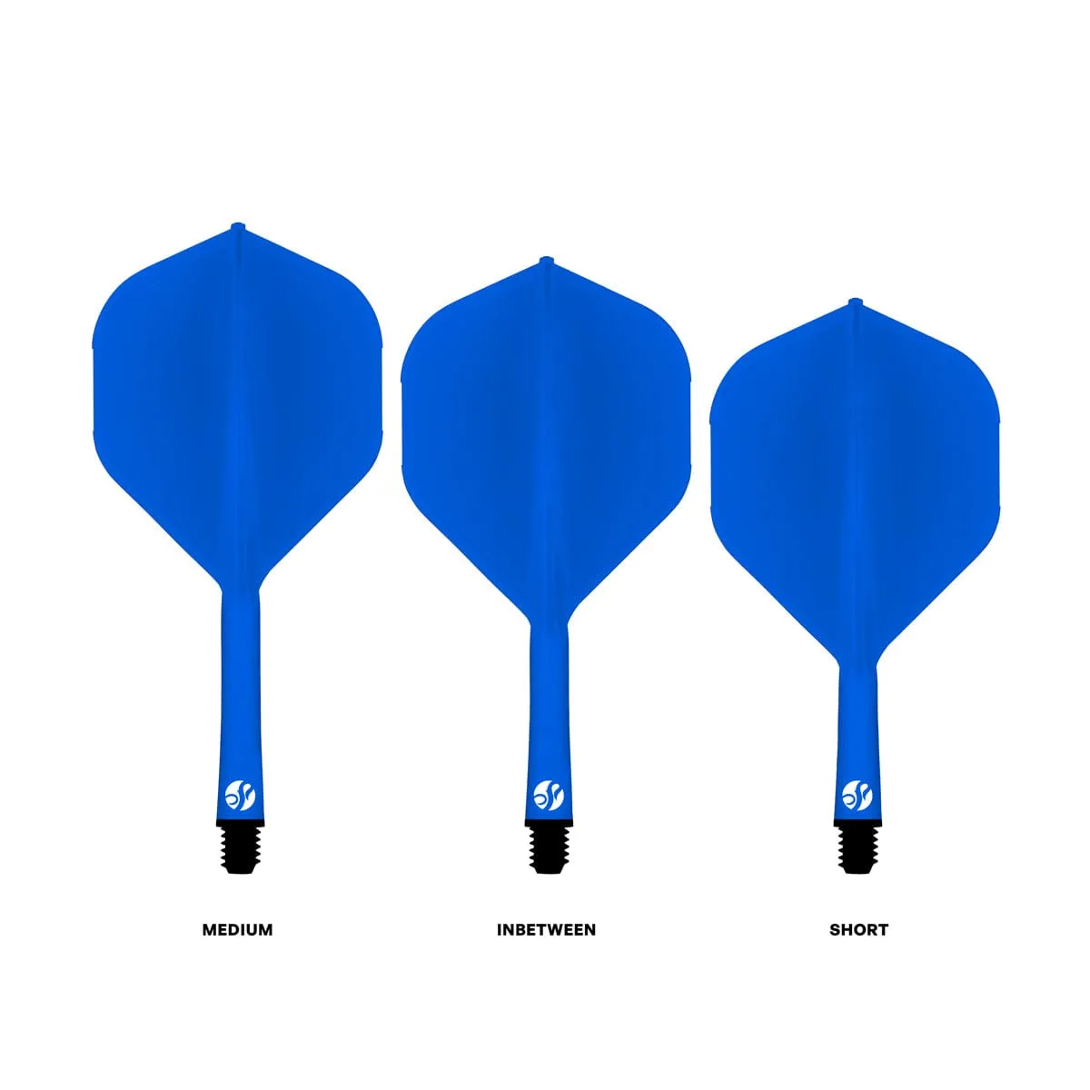 Flight Deck-One Piece Dart Flight and Shaft System-Blue