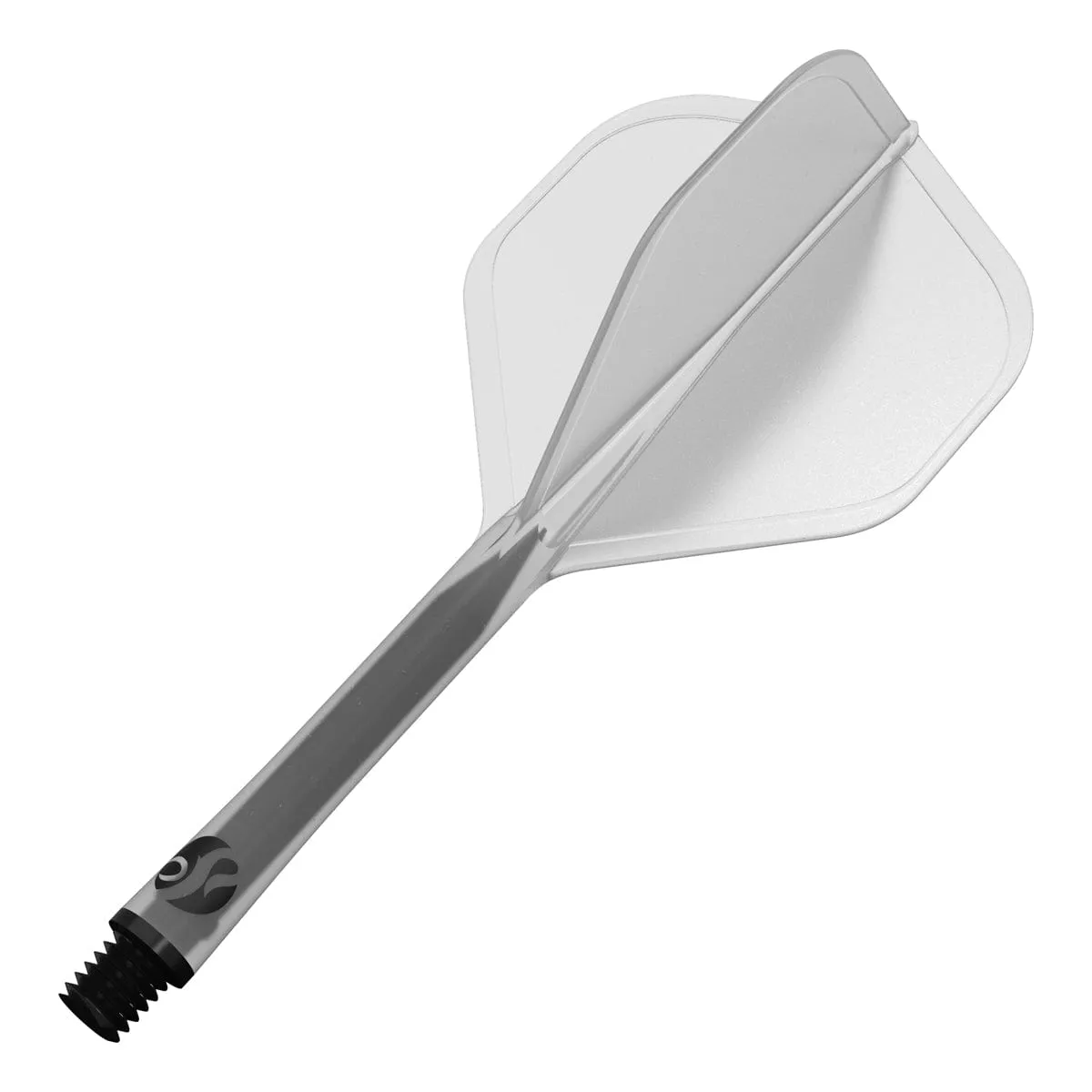 Flight Deck-One Piece Dart Flight and Shaft System-Clear