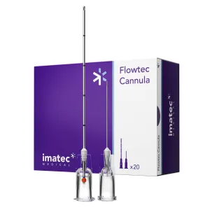 Flowtec Dermal Filling Cannulas By Imatec Medical - Box of 20