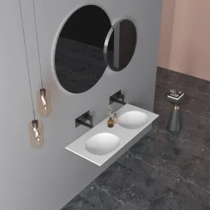 Formline 12 1200 Flat Molded Benchtop Basin