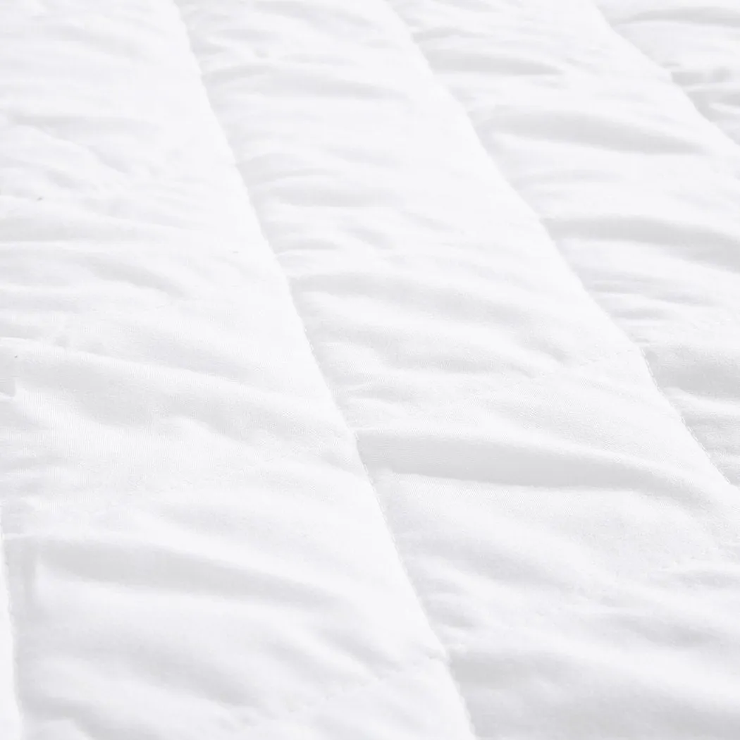 Fully Fitted Waterproof Microfiber Mattress Protector in Double Size