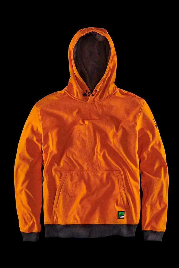 FXD WF.1 HI VIS - BONDED MEMBRANE FLEECE HOODIE