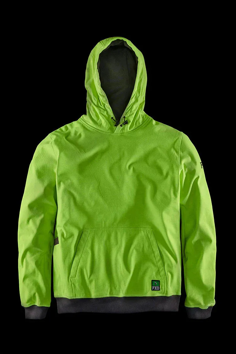 FXD WF.1 HI VIS - BONDED MEMBRANE FLEECE HOODIE
