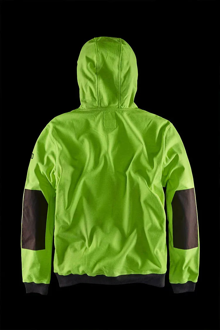 FXD WF.1 HI VIS - BONDED MEMBRANE FLEECE HOODIE