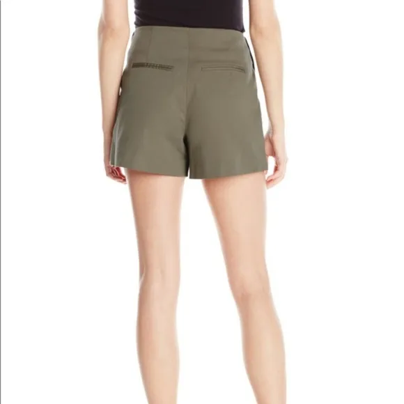 Garmentory Vincetta Leather Pocket Shorts Perforated