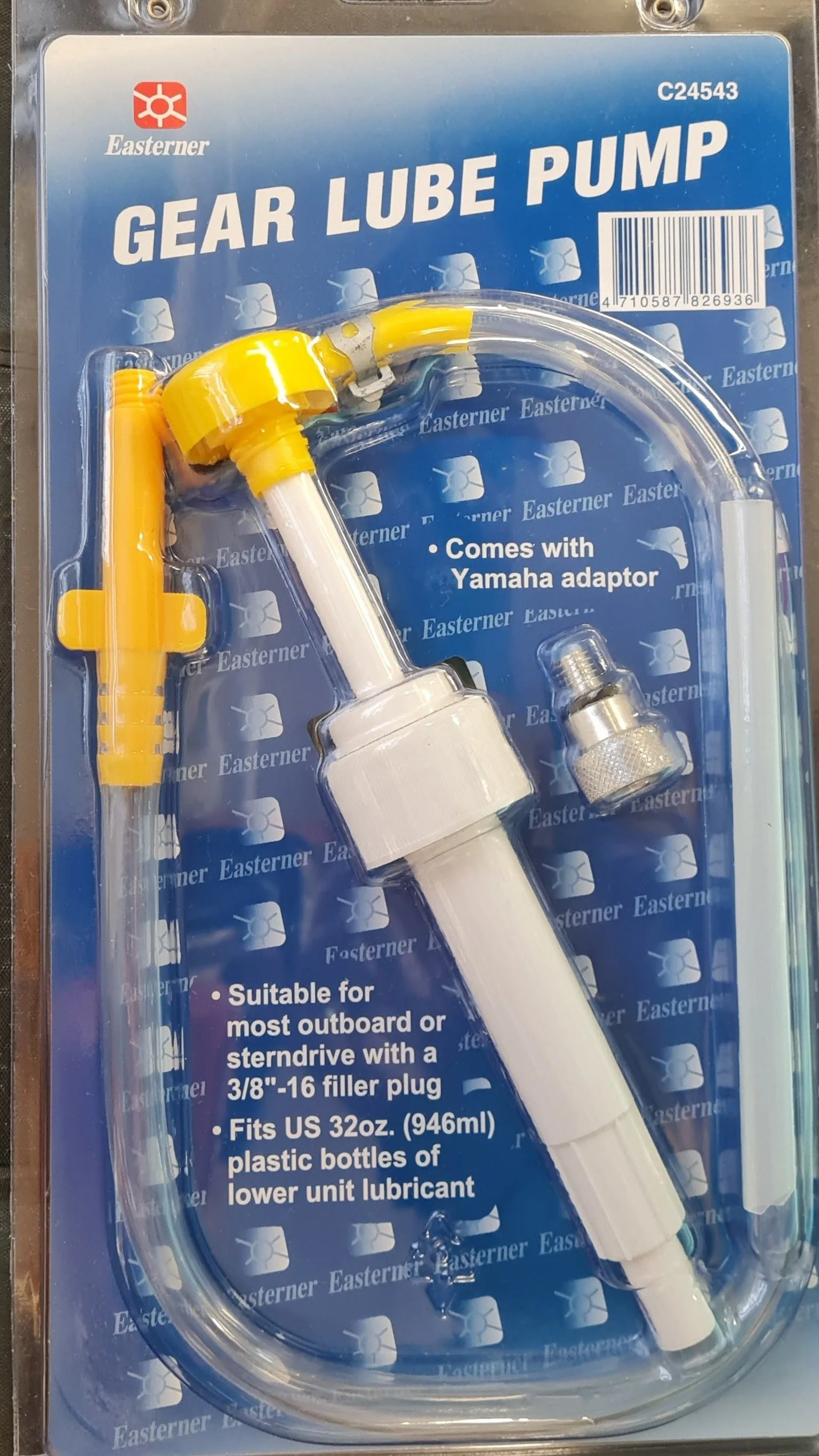 GEAR LUBE FILLING PUMP FOR MERCURY / YAMAHA OUTBOARD & STERNDRIVE FOR  1 L BOTTLE