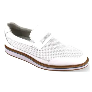 Giovanni Loyd Two Tone Leather Penny Loafer