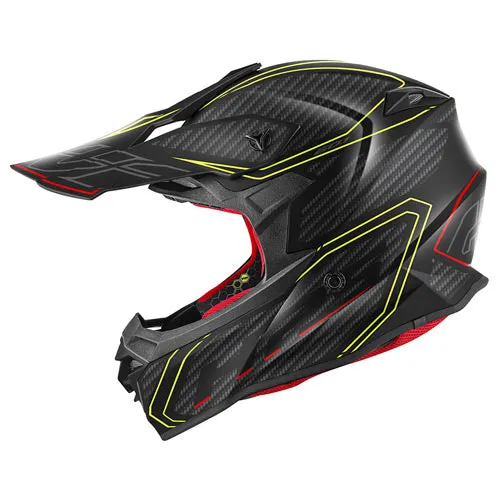Givi H601 Full Face MX Helmet black/neon - Large only