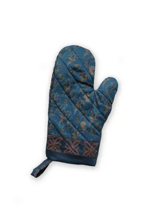Golden Bunnies Oven Mitt