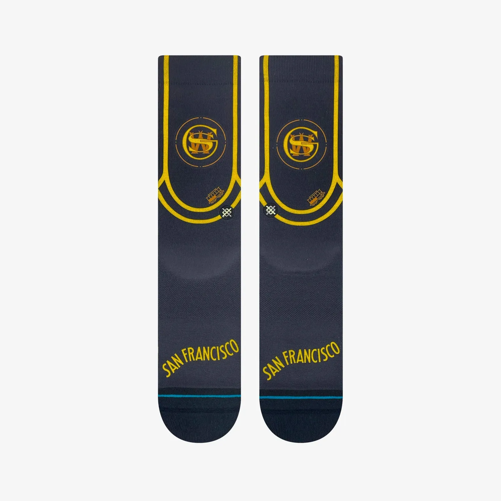 Golden State Warriors 2024 City Edition Socks
