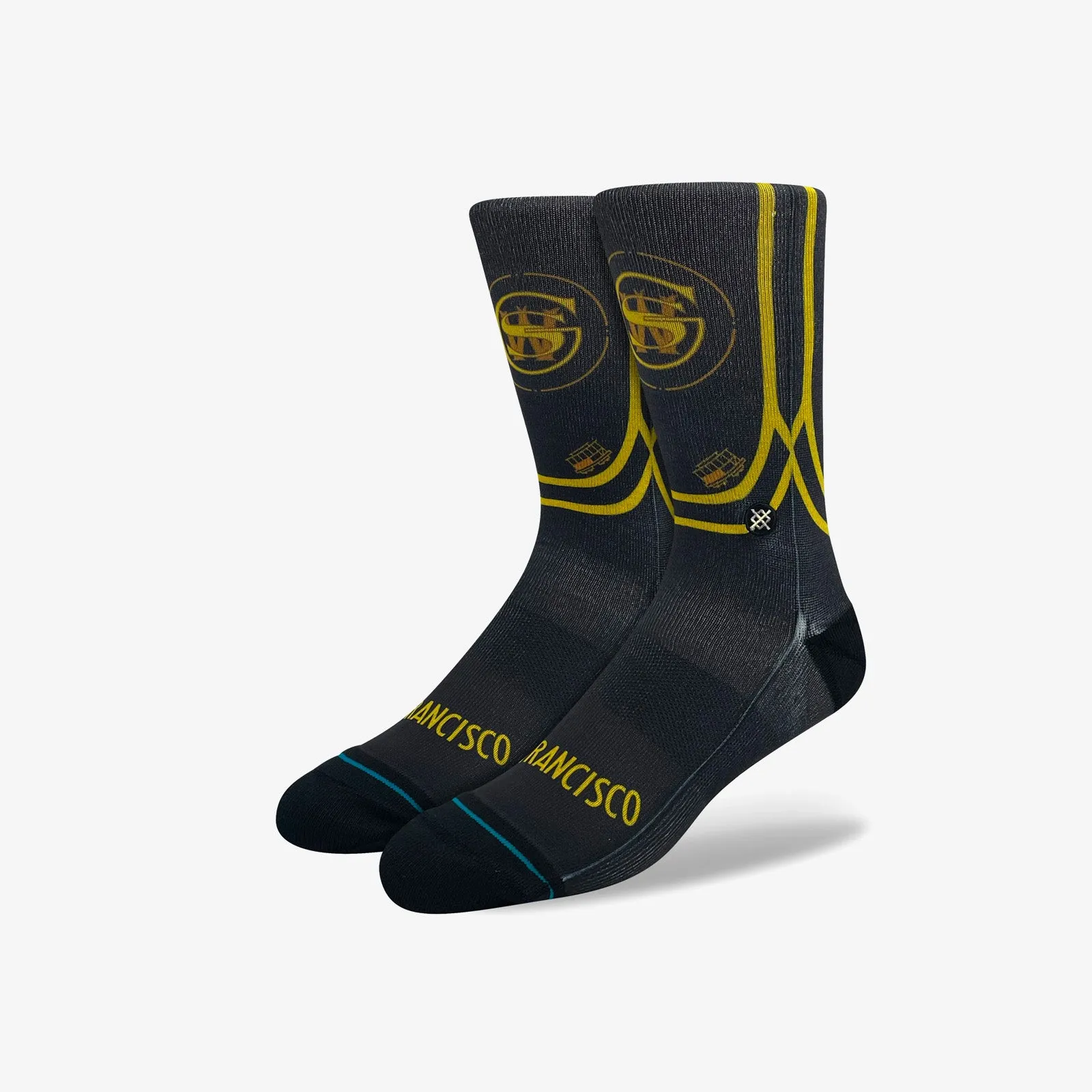 Golden State Warriors 2024 City Edition Socks