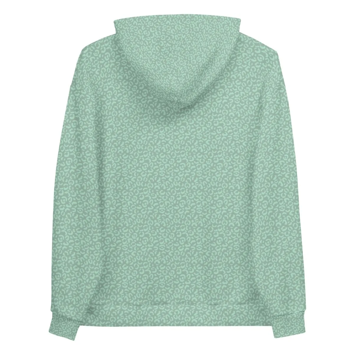 Green Leopard Print Dog Mom Hoodie
