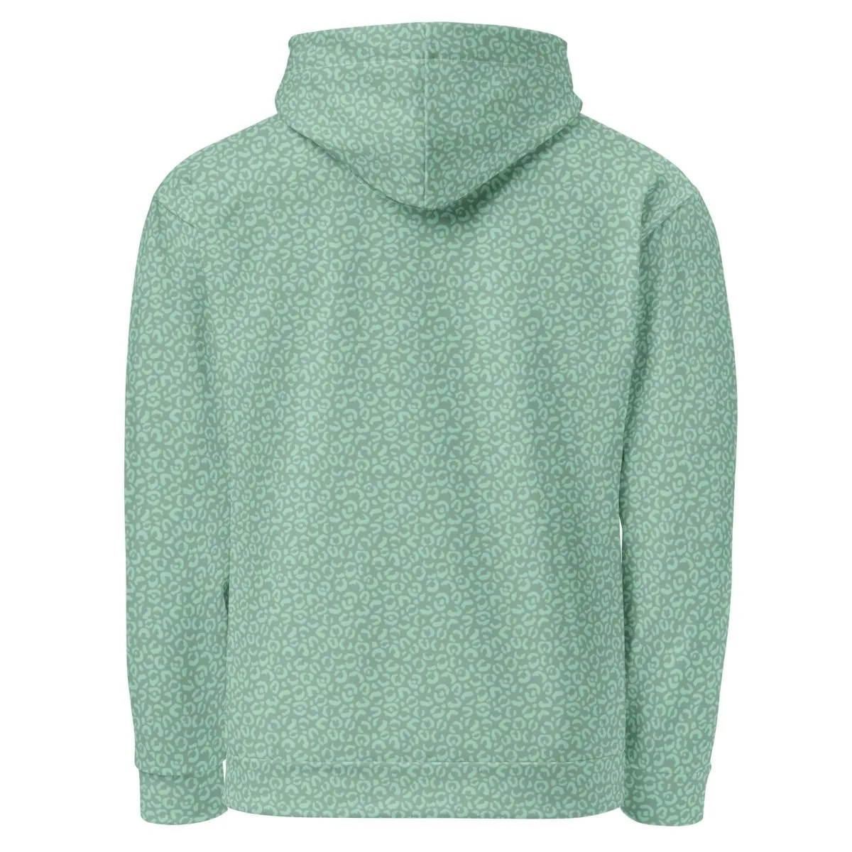 Green Leopard Print Dog Mom Hoodie