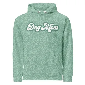 Green Leopard Print Dog Mom Hoodie