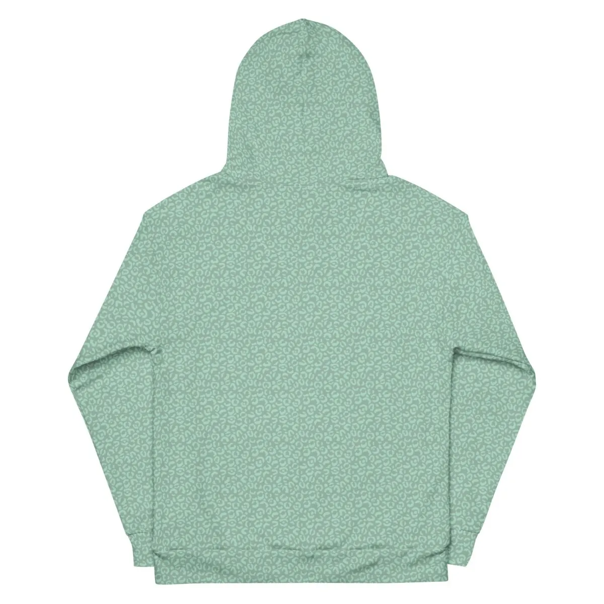 Green Leopard Print Dog Mom Hoodie