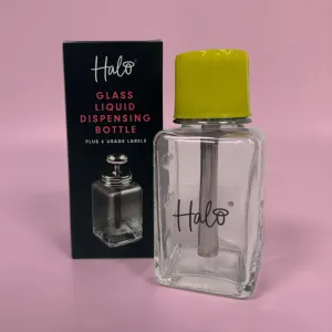 Halo Square Glass Dispensing Bottle 150ml