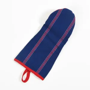 Hand Woven Barbecue Mitts | Red, White & Blues
