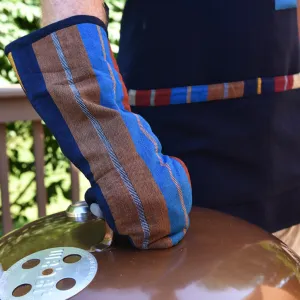 Hand Woven BBQ Set | Wide Indigo
