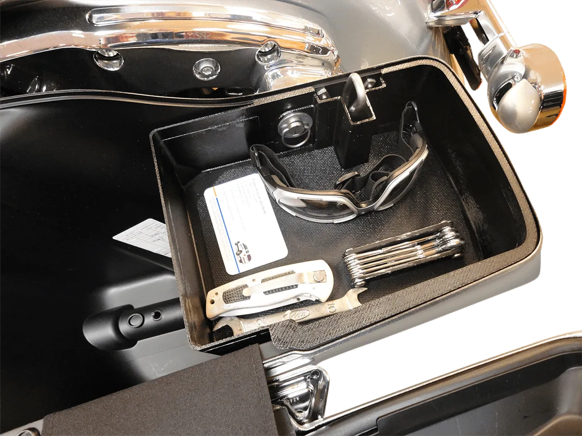 HardBagger TS114HD-R Top Shelf Saddlebag Organizer - Right