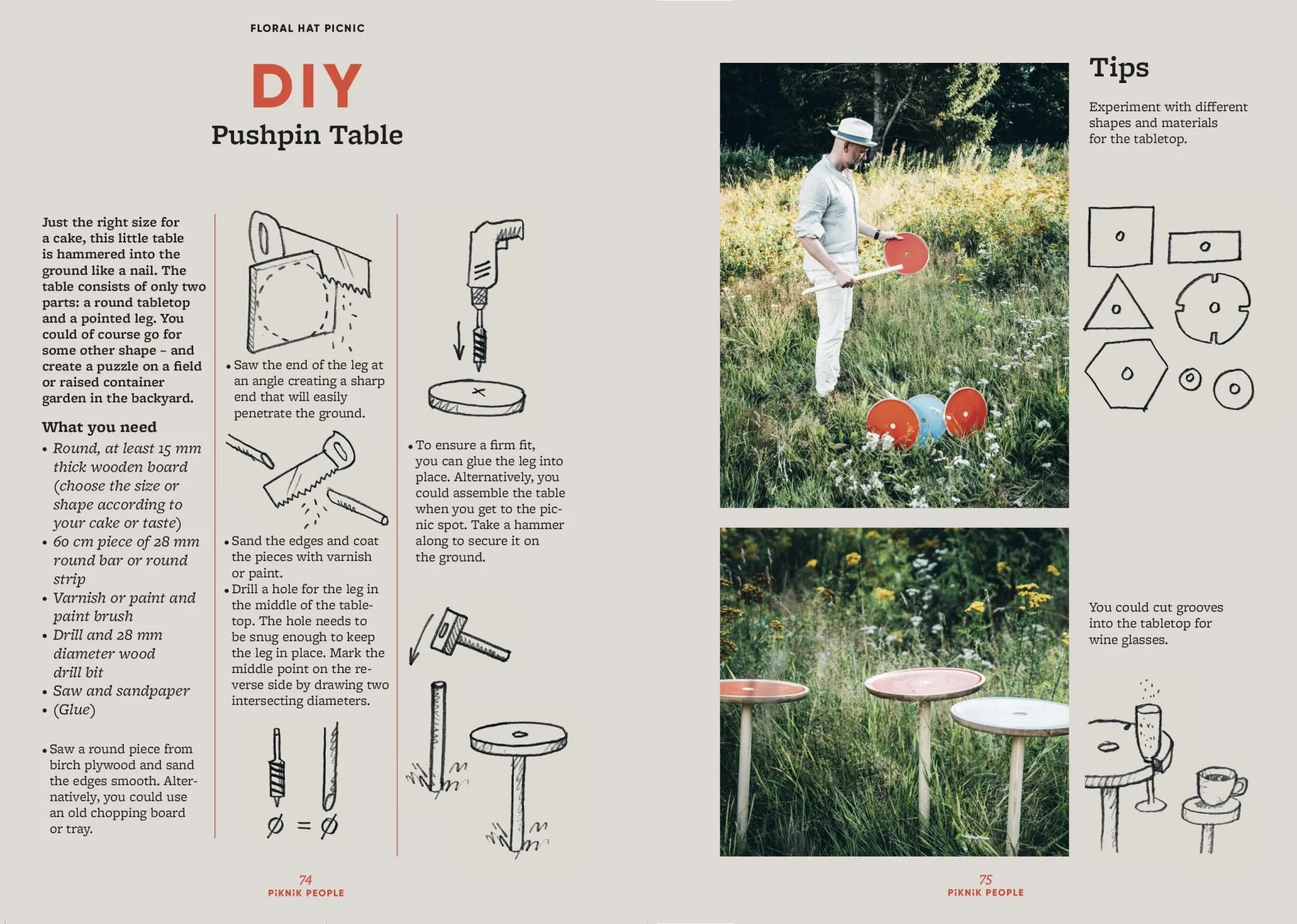 Hardcover Book: Piknik People – A Guidebook to Local Adventures