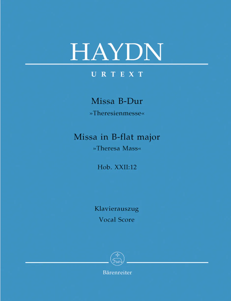 Haydn: Theresa Mass - Vocal Score