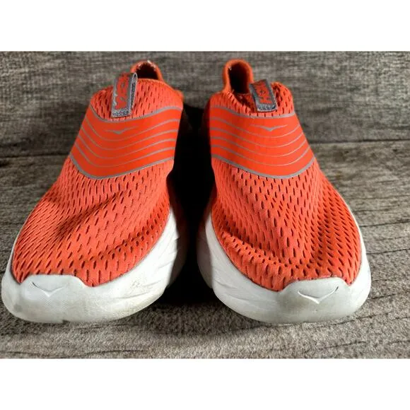 Hoka One One Ora Recovery Shoe 1099677 Orange White Men’s Size 12