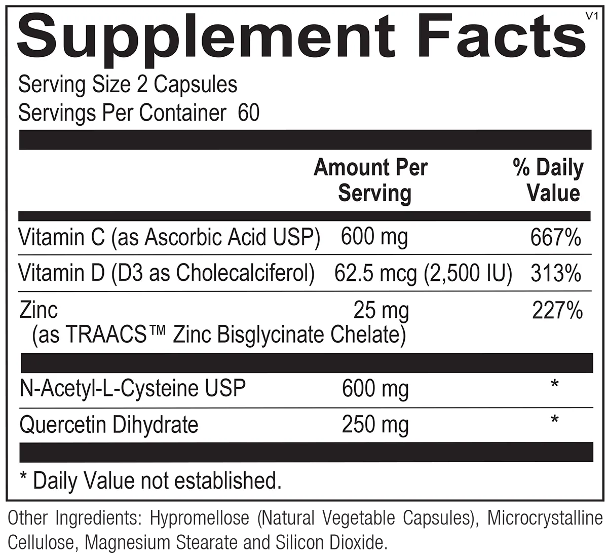 Immune Support - Multi-Nutrient - Gluten Free