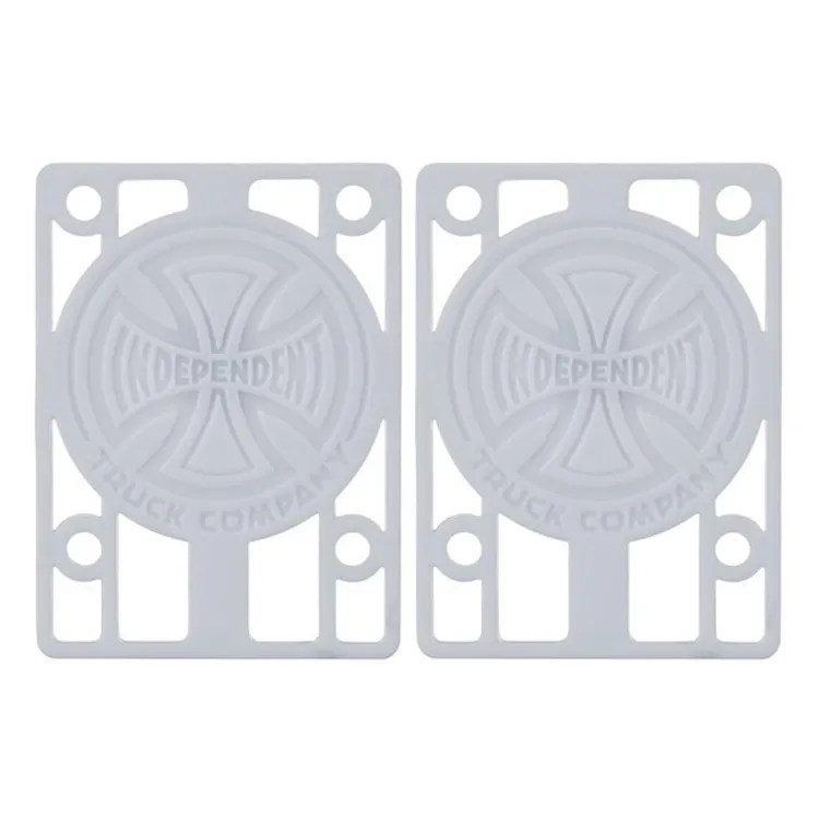 Independent Truck Co 1/8" Skateboard Riser Pads White