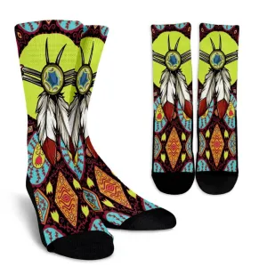 Indian charm socks