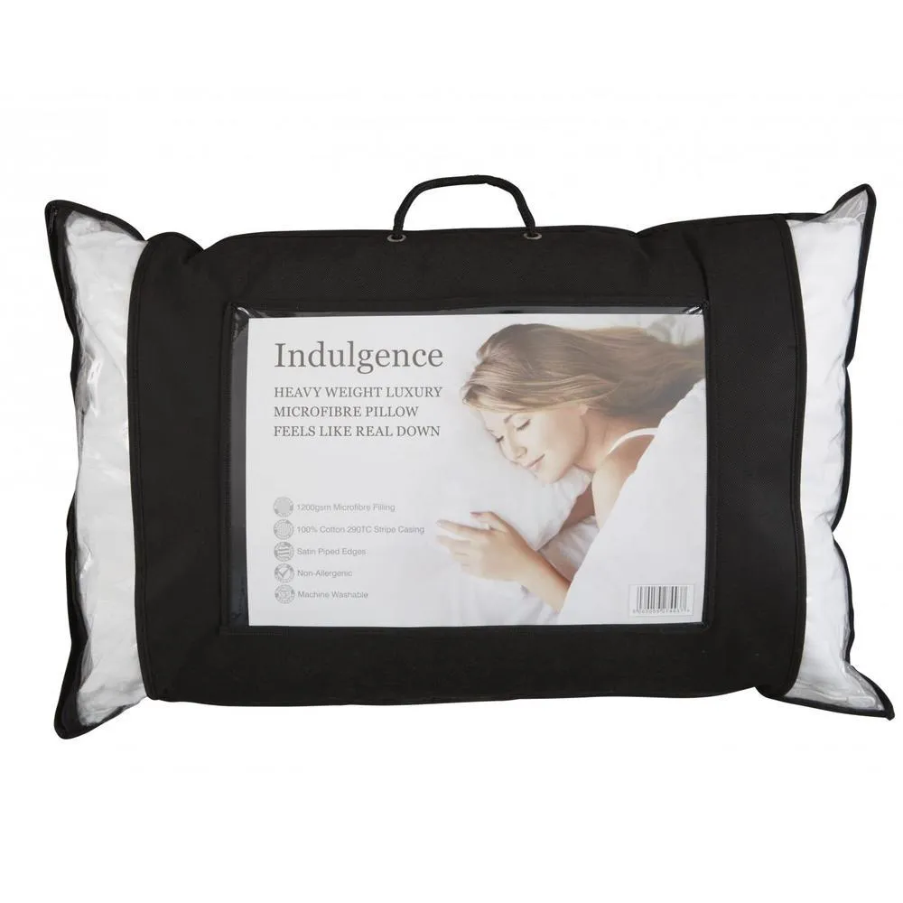 Indulgence 1200gsm Microfibre Pillow