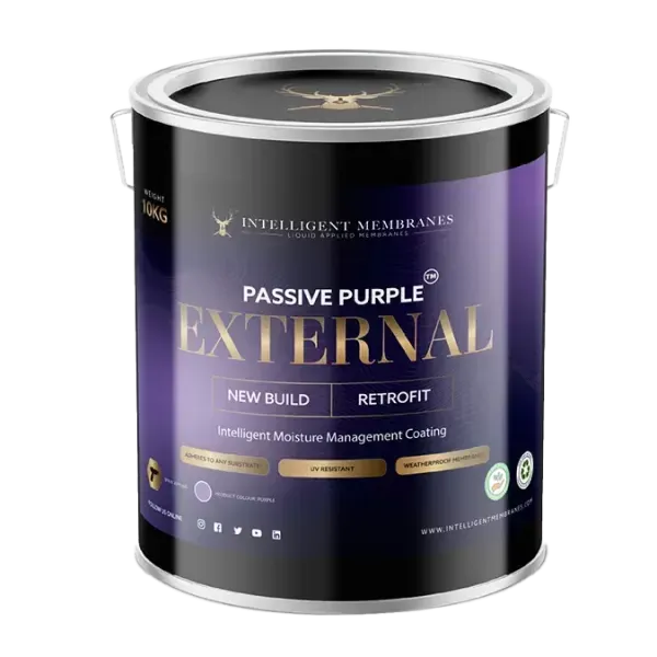 Intelligent Membranes PASSIVE PURPLE External Airtight Vapour Control Paint