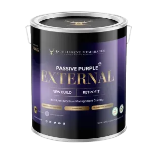 Intelligent Membranes PASSIVE PURPLE External Airtight Vapour Control Paint