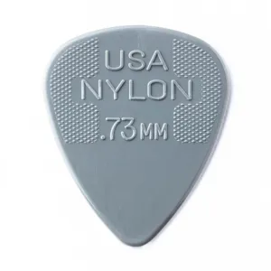 Jim Dunlop Nylon Standard 0.73mm Guitar Pick 12 Pack