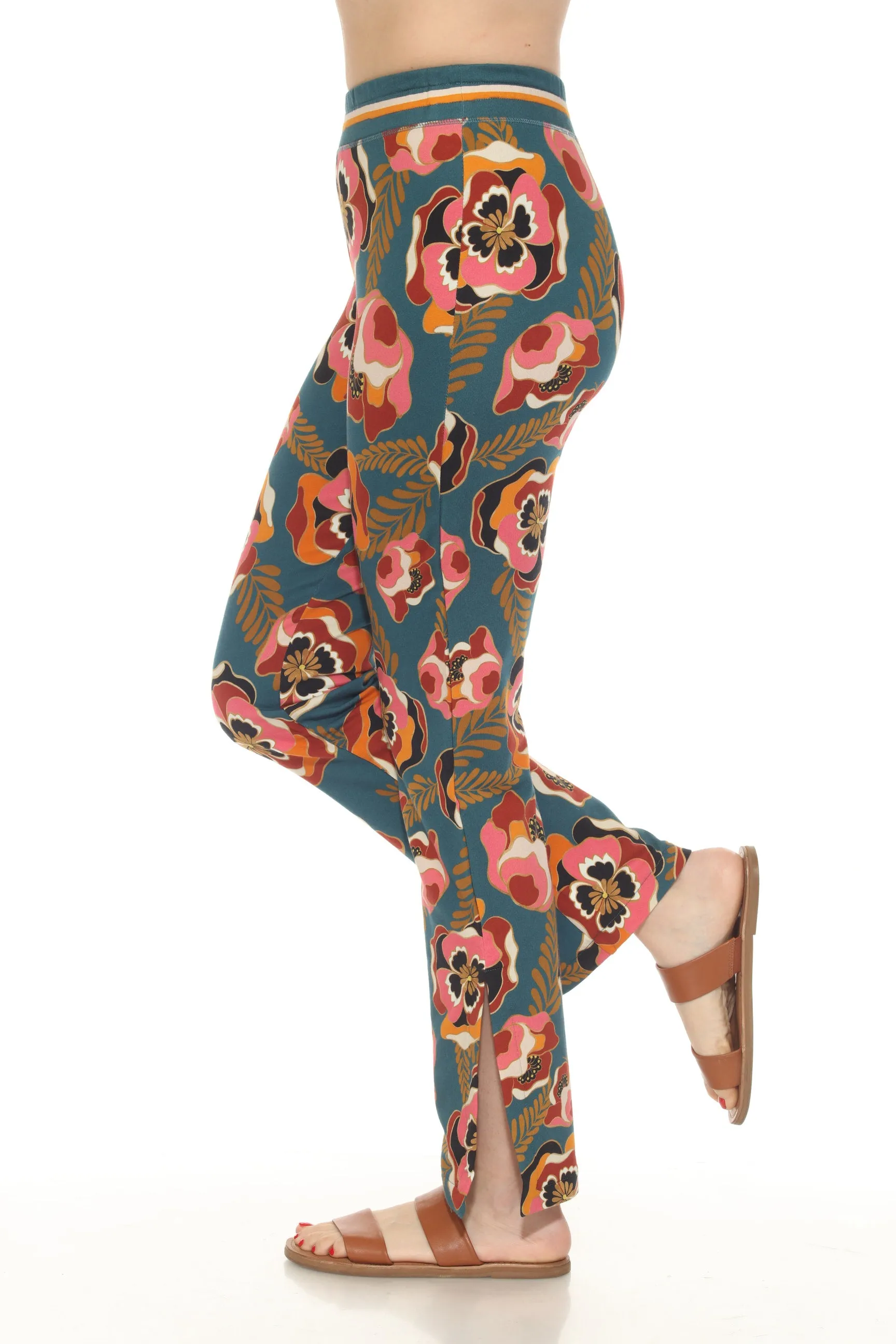 Johnny Was Promisino Straight Ankle Slit Legging T63623-7