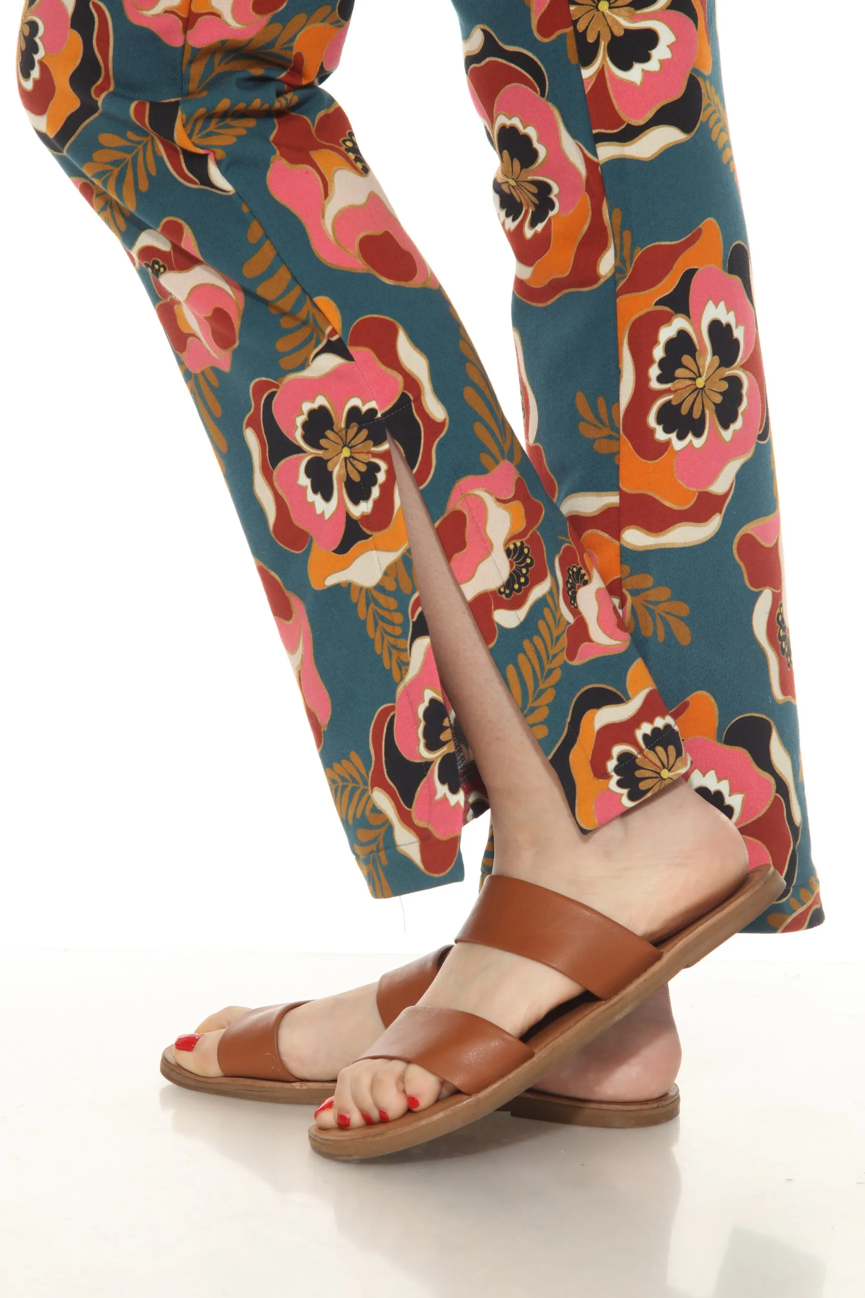 Johnny Was Promisino Straight Ankle Slit Legging T63623-7