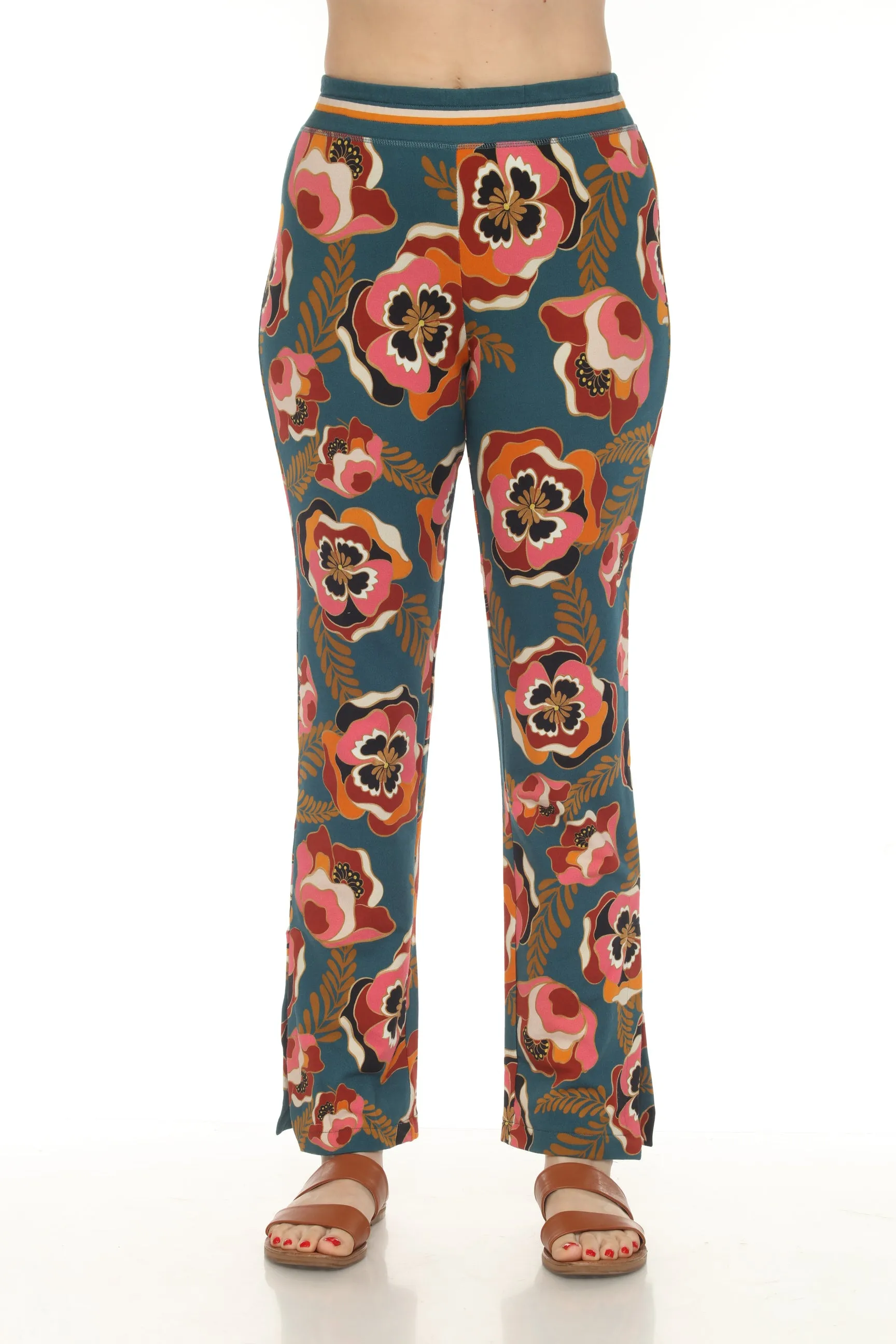 Johnny Was Promisino Straight Ankle Slit Legging T63623-7