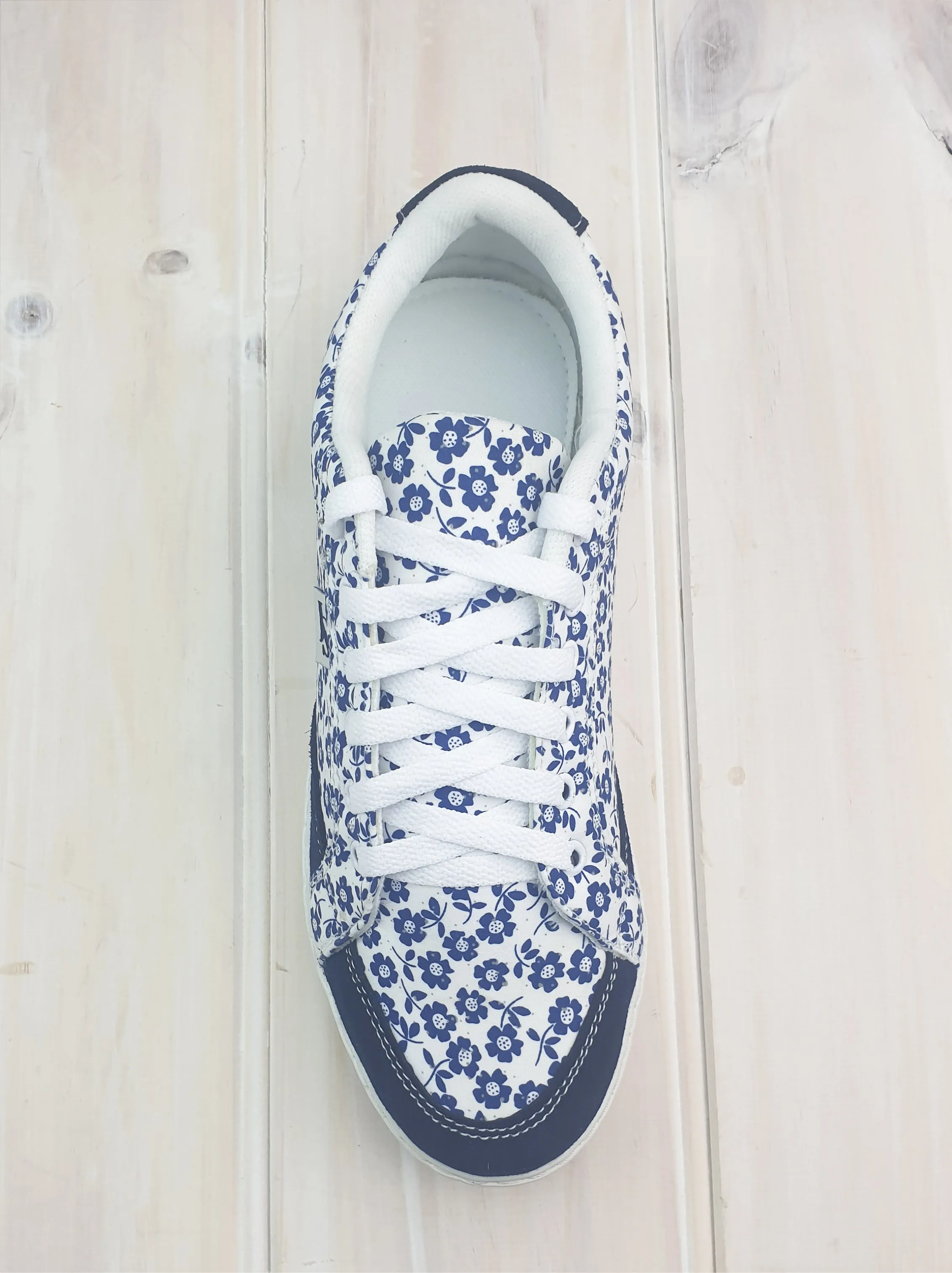 Joplin Floral Shoe - Blue