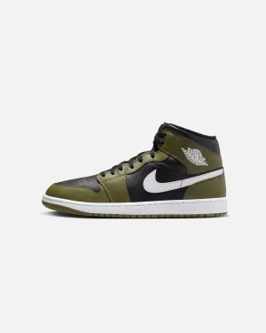 Jordan Air Jordan 1 Mid "Sequoia" Black/White