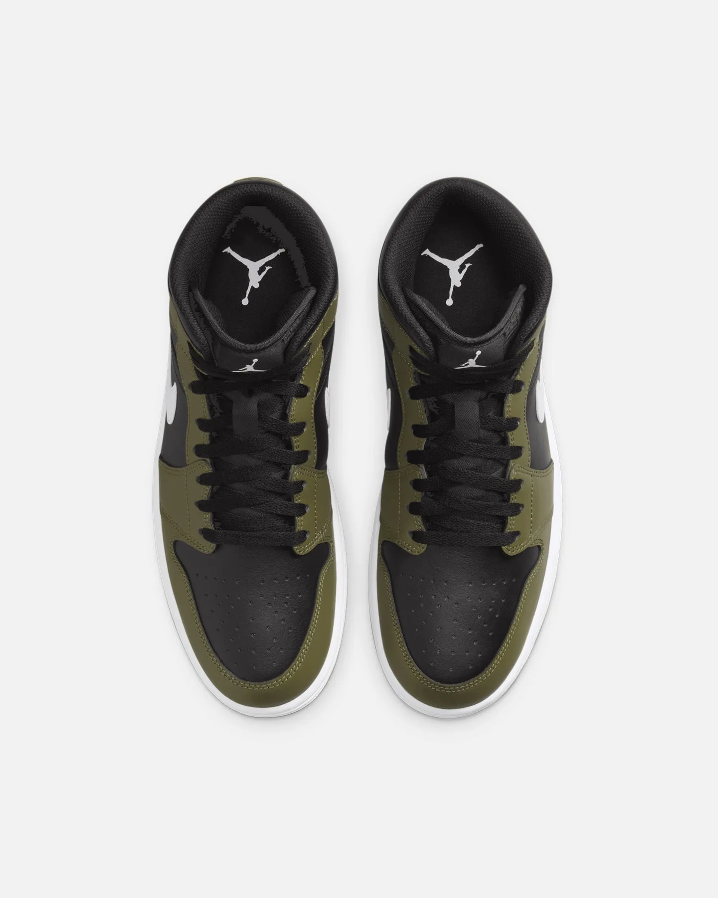 Jordan Air Jordan 1 Mid "Sequoia" Black/White