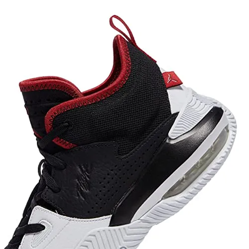 Jordan Boy's Stay Loyal 2 (Big Kid) Black/White/Gym Red 7 Big Kid M