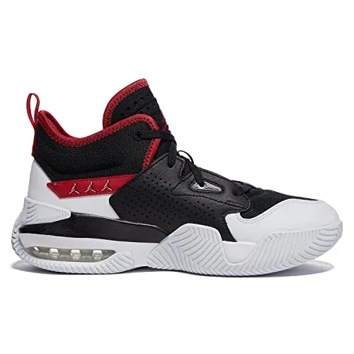 Jordan Boy's Stay Loyal 2 (Big Kid) Black/White/Gym Red 7 Big Kid M