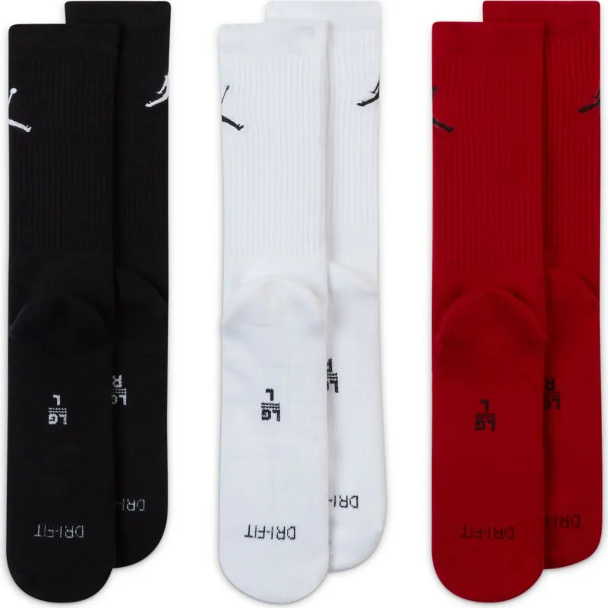 Jordan Everyday Max Socks (3 Pair Crew Socks)